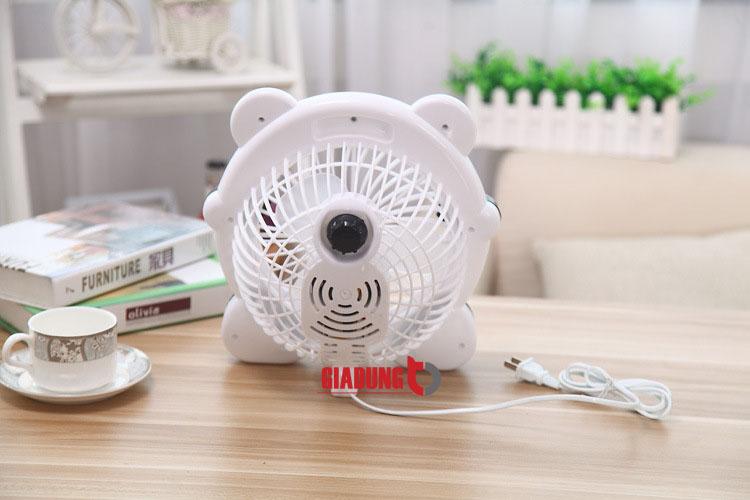 [HCM]Quạt để bàn mini hình Gấu Trúc