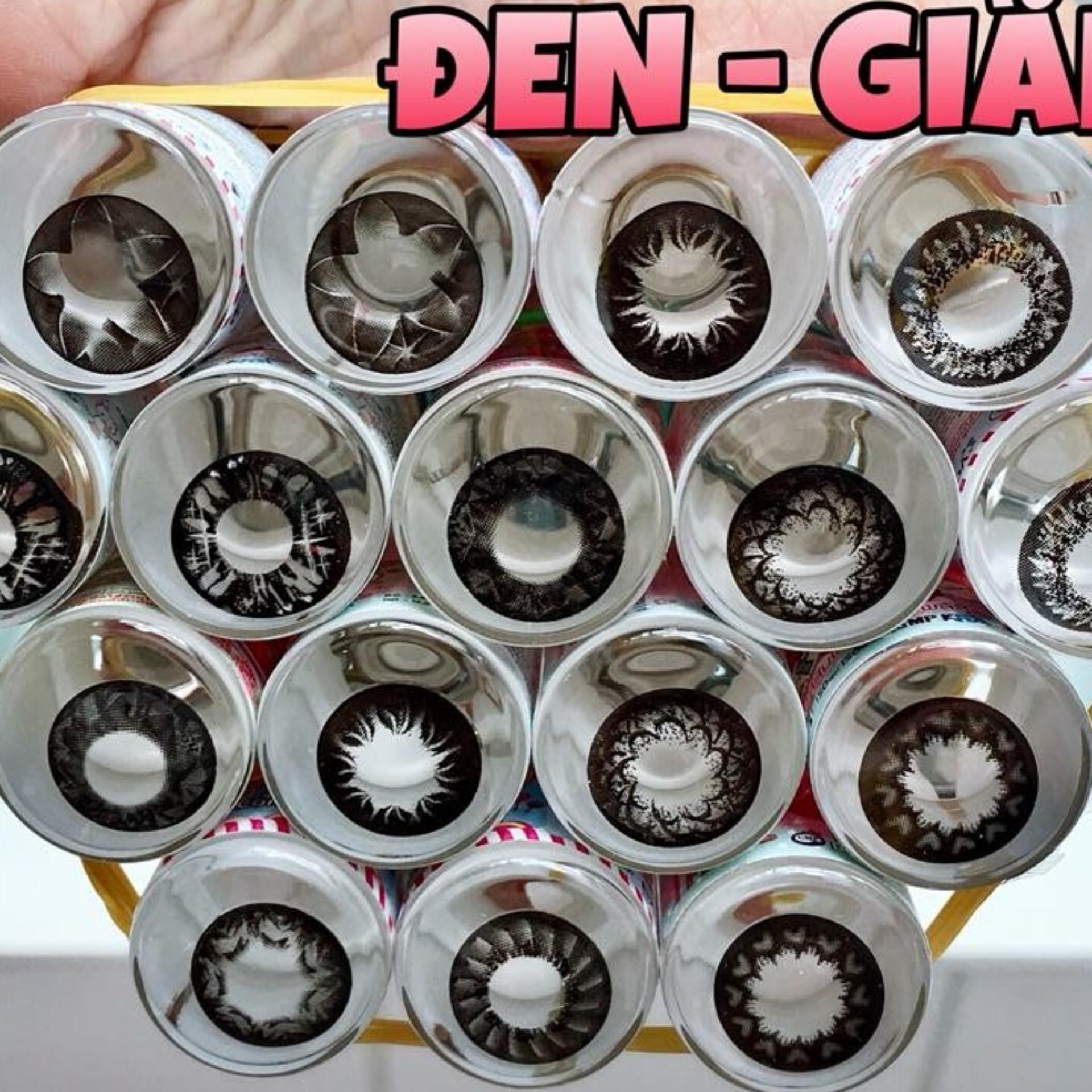 [HCM]lens mắt màu xám tự nhiên không độ