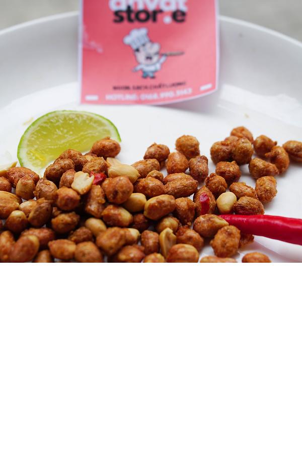 500GR ĐẬU PHỘNG RANG TỎI ỚT