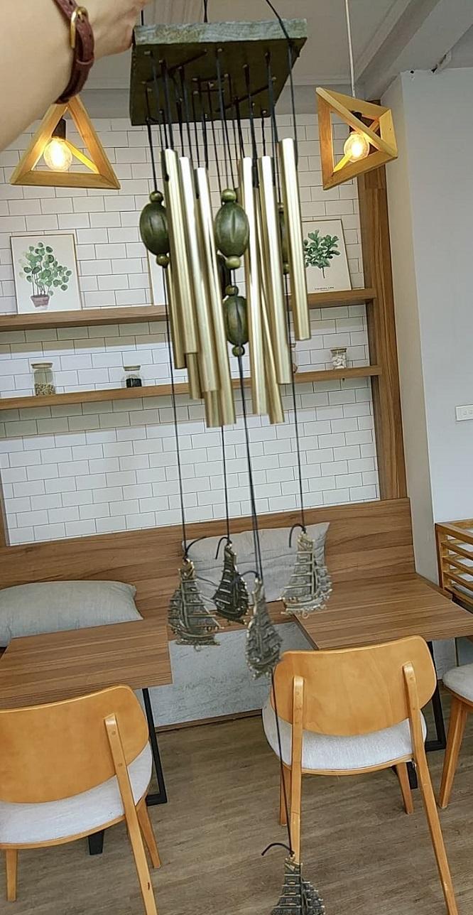 Chuông gió phong thủy may mắn hình thuyền thuận buồm xuôi gió