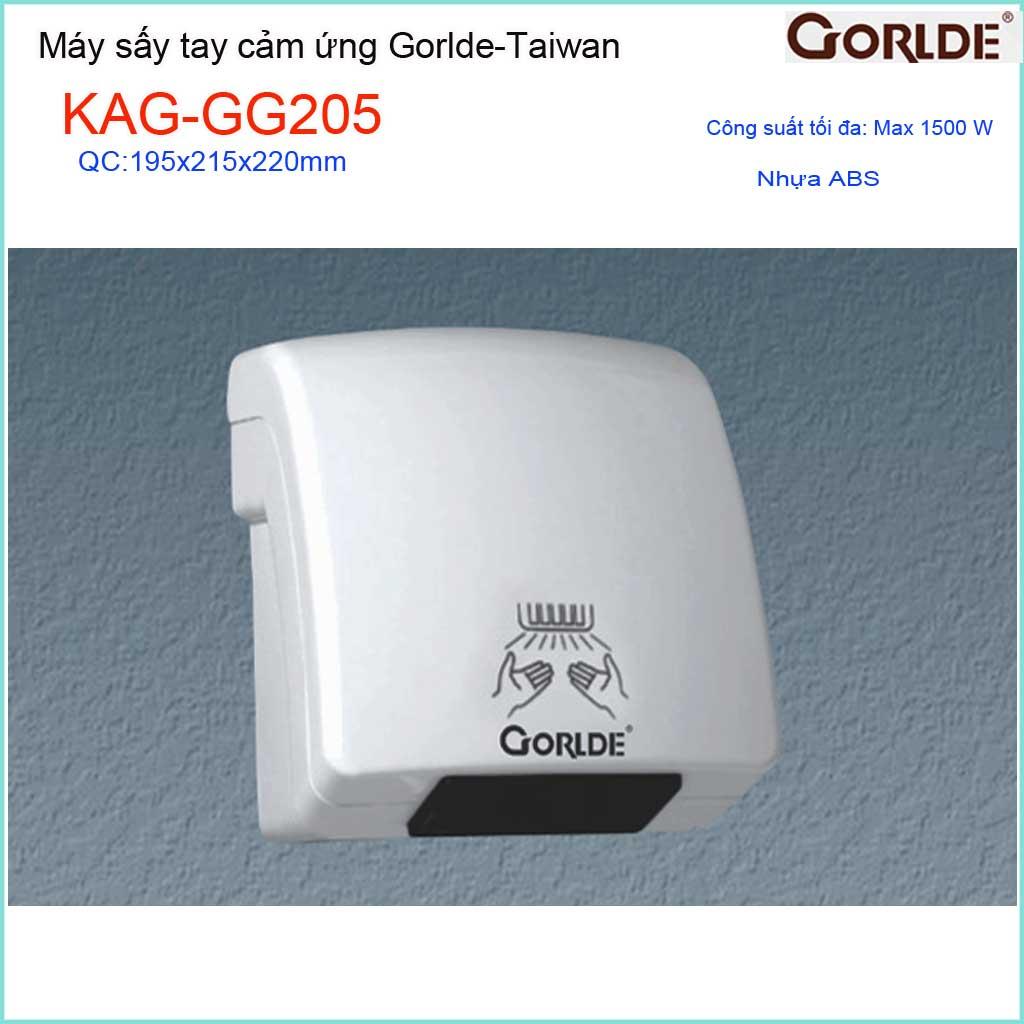 Máy sấy tay cảm ứng Gorlde KAG-GG205