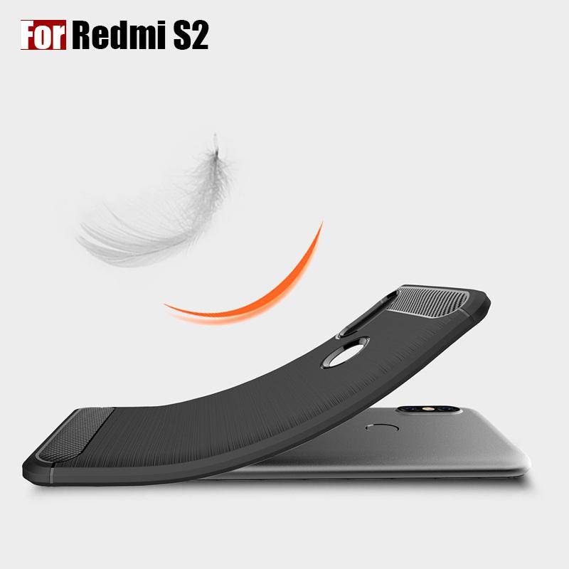 Ốp lưng phay xước cho Xiaomi Redmi S2 chống sốc