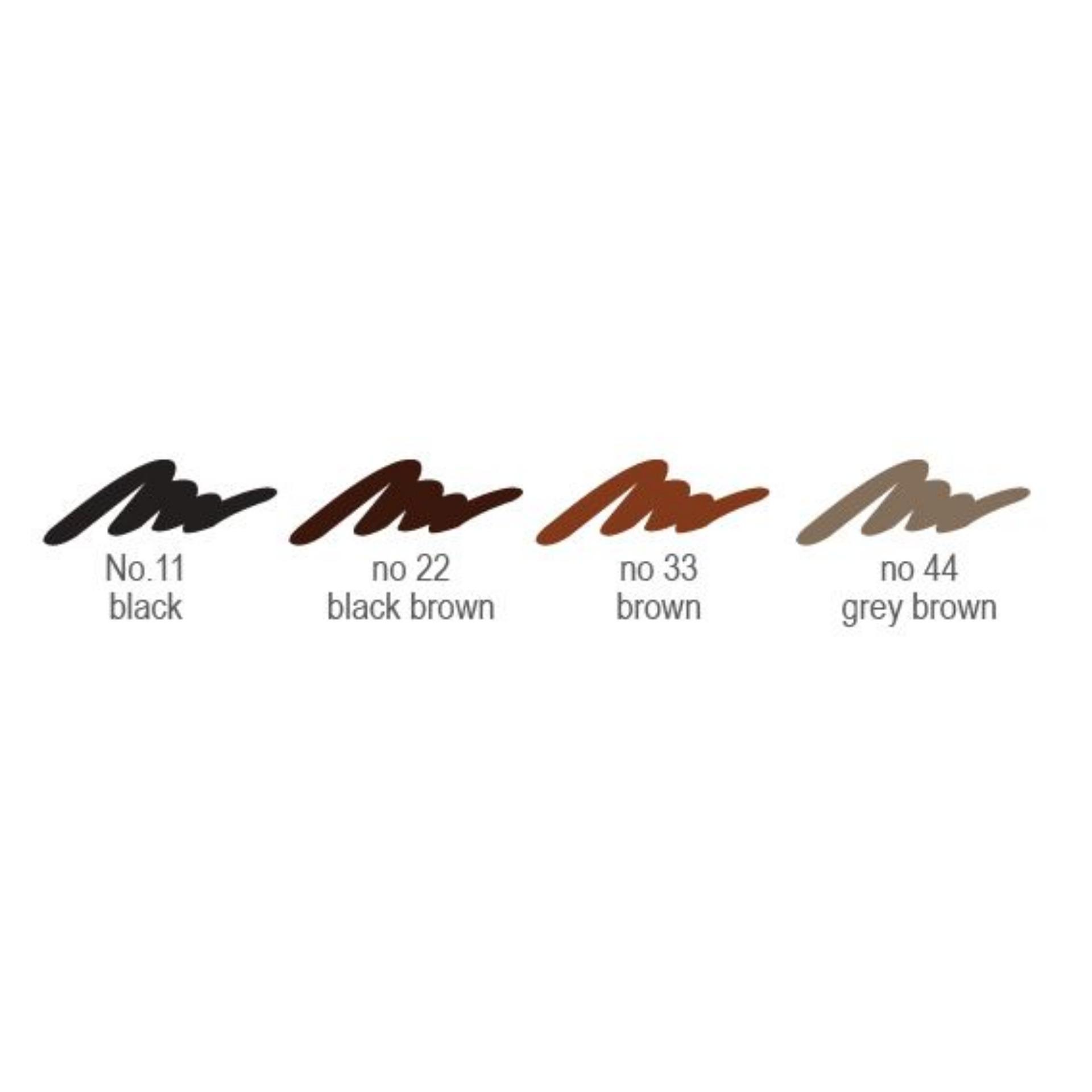 Chì vẽ chân mày Aroma Eyebrow Pencil No.33 Hàn Quốc 2g (Màu nâu)