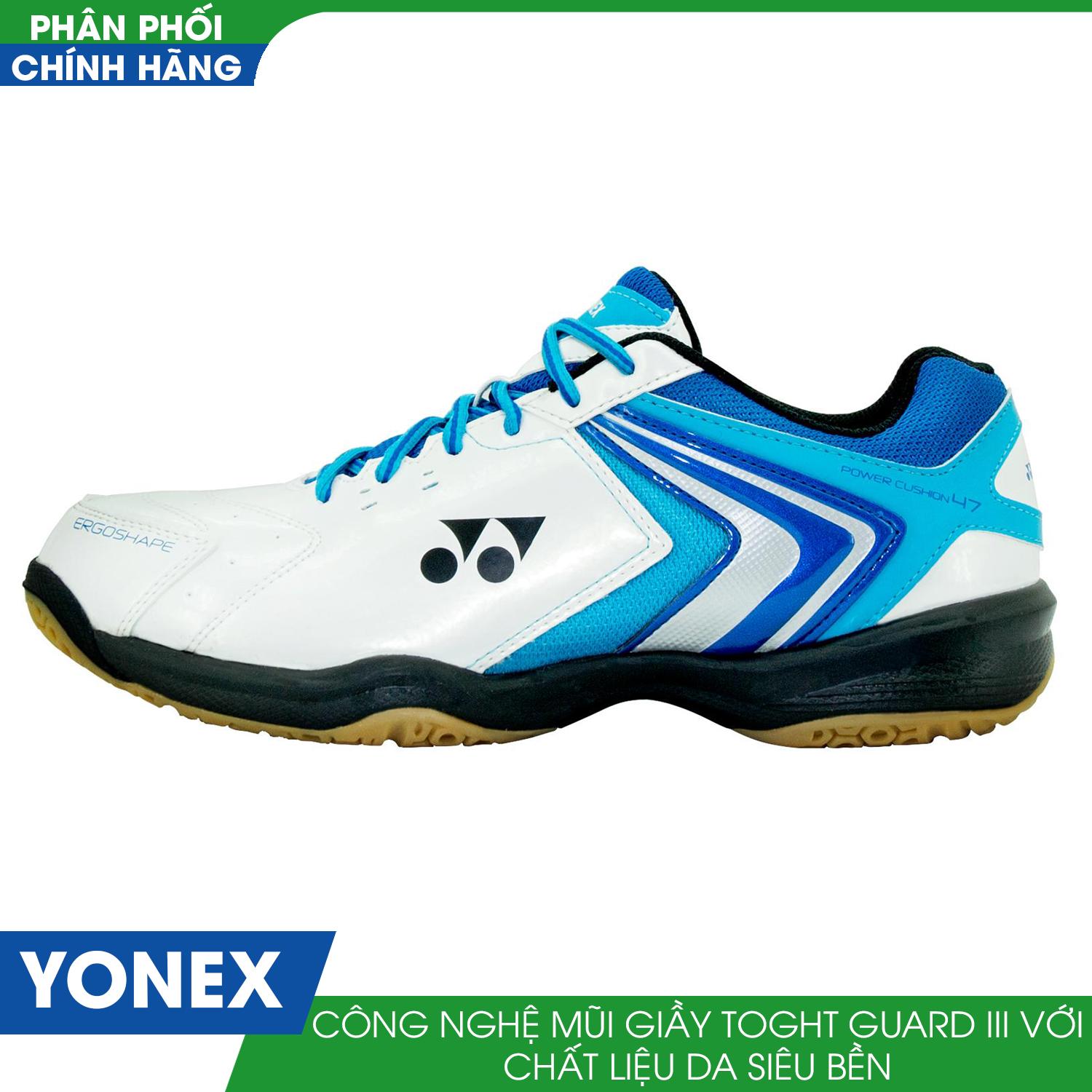 Giầy cầu lông Yonex SHB47 PC ( Trắng / xanh )