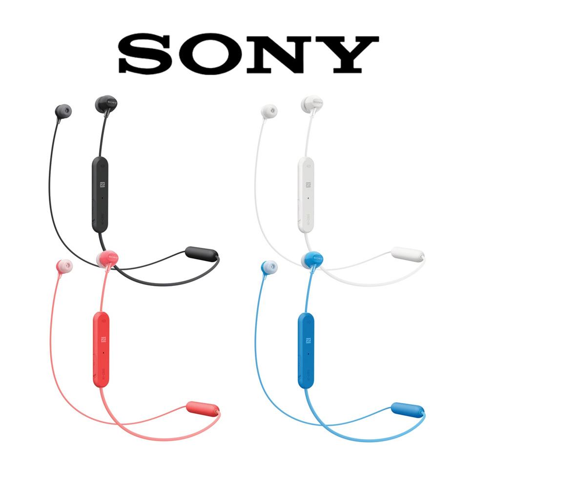 [HCM]Tai nghe bluetooth Sony WI - C300 (Màu đen) - phân phối chính hãng