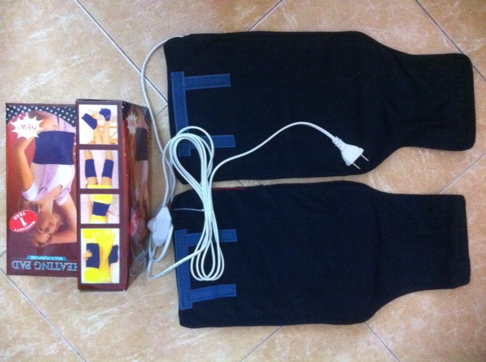Đai quấn nóng đôi giảm mỡ heating pad