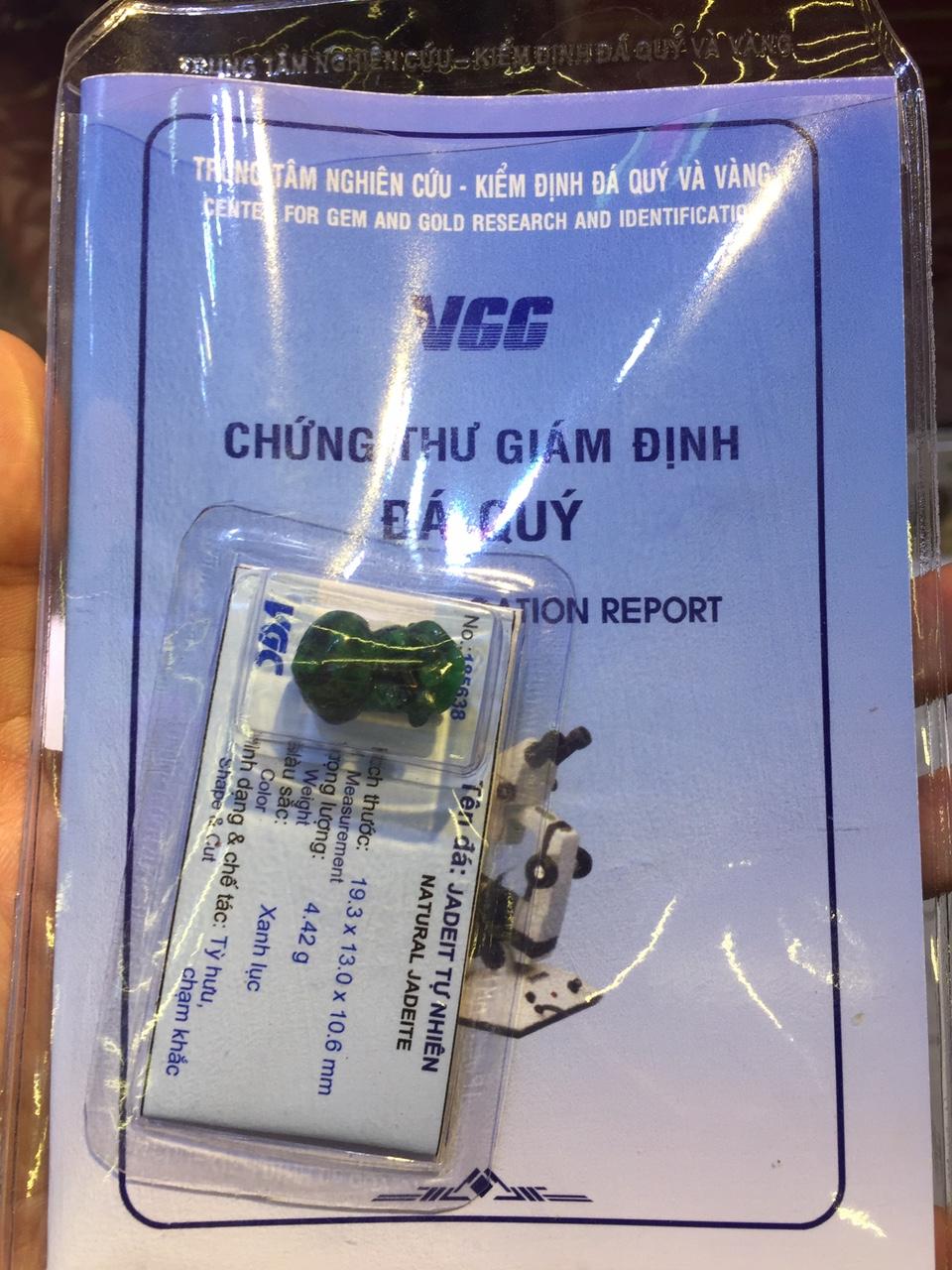 Tỳ Hưu Ngọc Cẩm Thạch (Jade)
