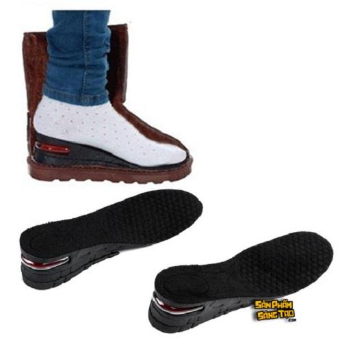 Bộ 2 miếng lót giày tăng chiều cao 2 lớp - 5 cm