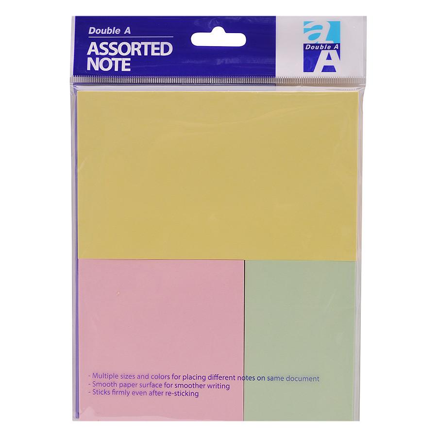 Giấy Note Double A (3 màu dịu)
