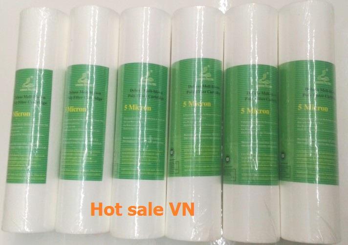 Combo 6 chiếc lõi lọc nước số 1 dành cho các loại máy lọc nước Ro