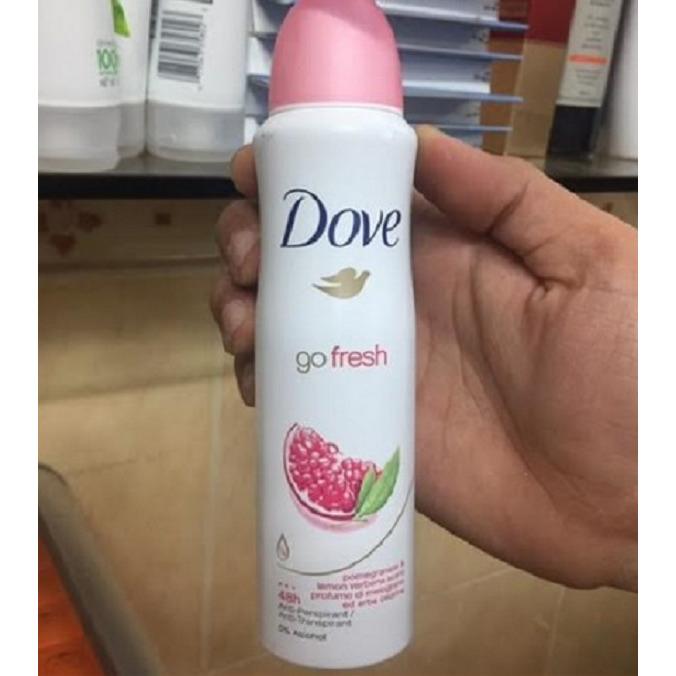 Xịt khử mùi Dove 150ml - LỰU