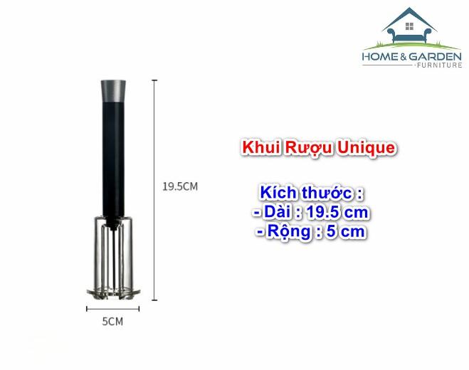 Dụng cụ khui Vang bằng áp lực cao cấp Unique