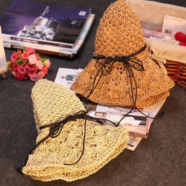 mũ cói mềm cực xinh