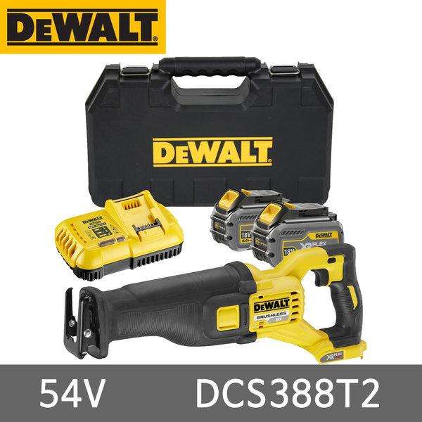 Máy cưa kiếm dùng pin 54V/6.0Ah Dewalt DCS388T2-KR