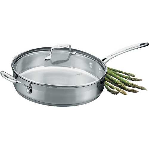 Chảo inox sâu lòng Scanpan Impact dùng bếp từ 28cm, thiết kế đáy 3 lớp, inox 18/10 siêu bền, an toàn cho sức khỏe - 71102800