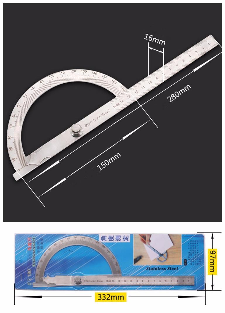 Thước đo góc 180 độ