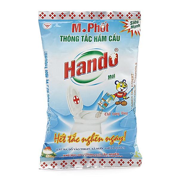 Bột thông tắc hầm cầu bể phốt 300g Hando GT053 (Xanh)