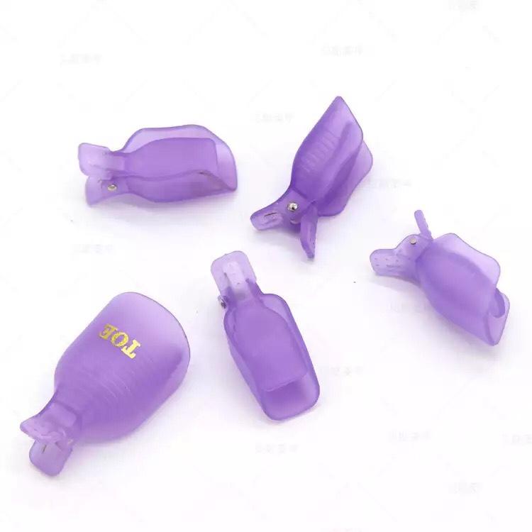 [HCM]Kep chân ủ móng tháo gel  Ủ tháo móng chân (10 cái)