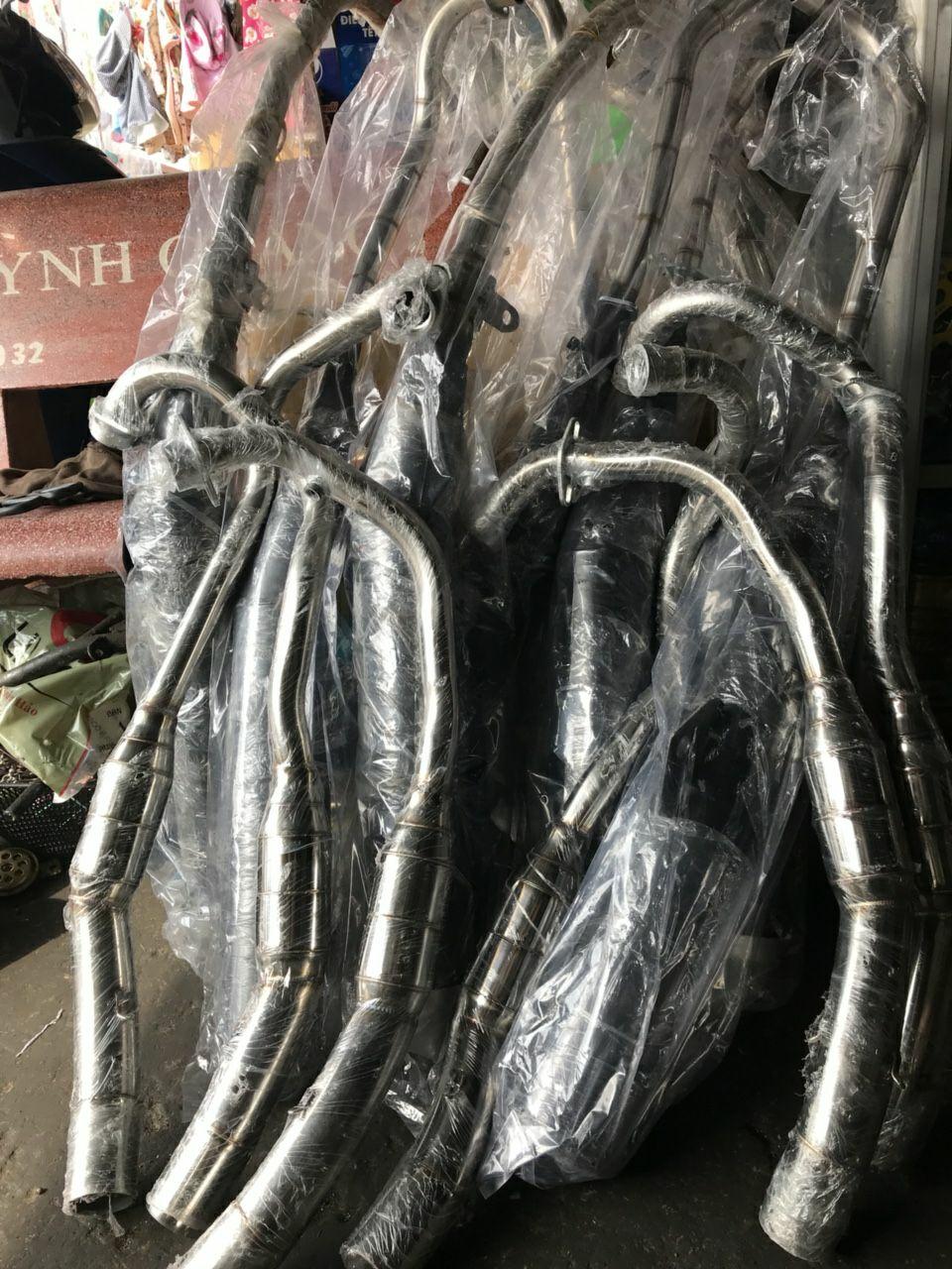 Cổ pô inox Exciter 150