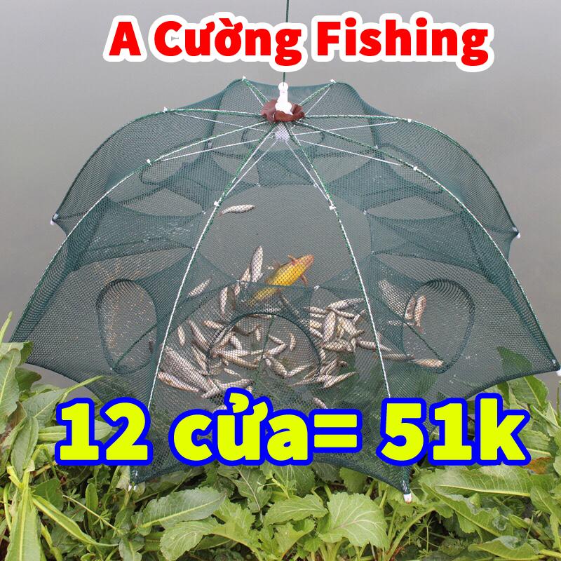 Lưới Đánh Bắt Cá Bát Quái - 12 Cửa Cao cấp [ Giá Siêu Rẻ ]