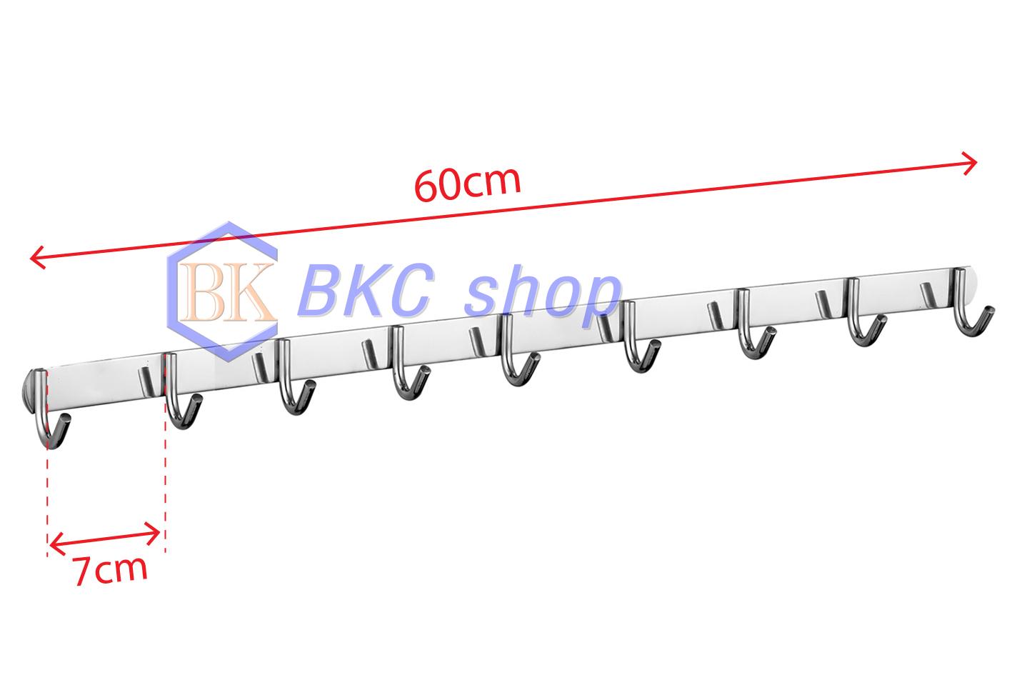 [HCM]Móc áo Inox tròn 09 chấu
