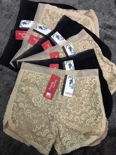 Quần đùi ren mặc trong váy 2 lớp
