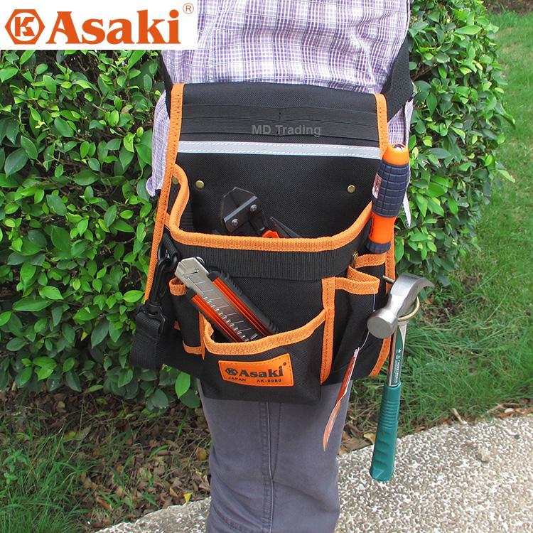Túi đeo thắt lưng đựng đồ nghề Asaki AK-9986
