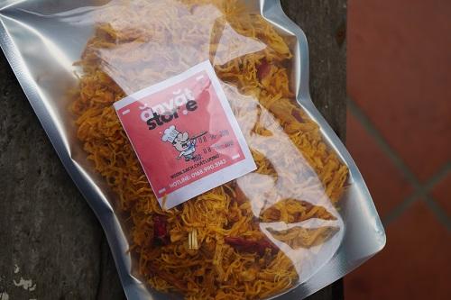 500GR KHÔ GÀ BƠ TỎI