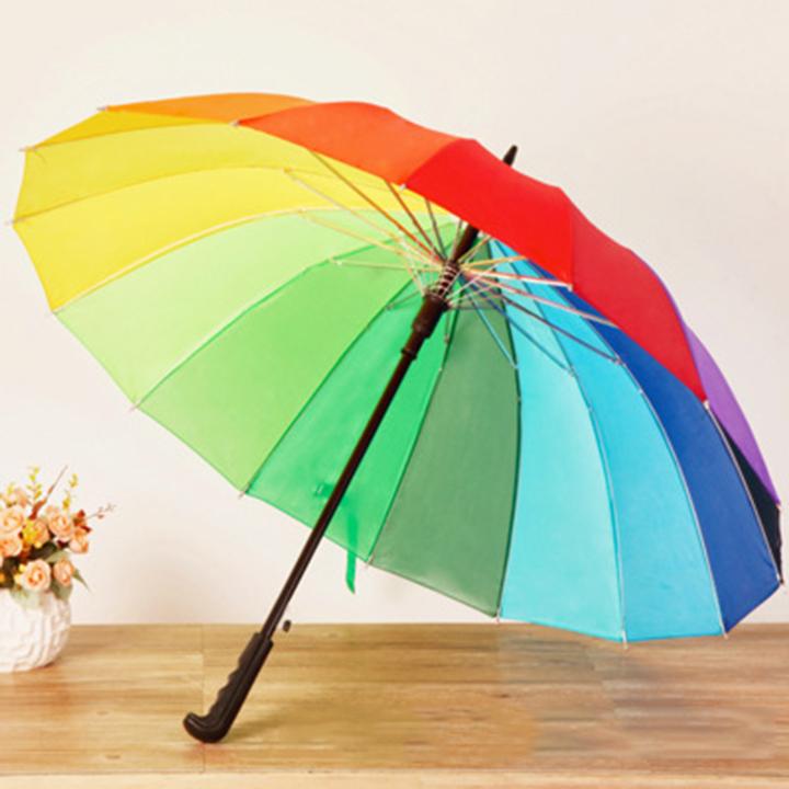 Kết quả hình ảnh cho ô dù bảy sắc cầu vá»ng cỡ lá»n