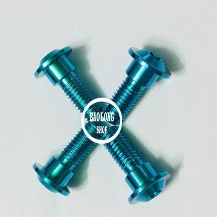 4 ỐC TITANIUM GR5 gắn Đĩa trước Winner,Wave.Airblade.Vision..