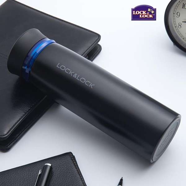 Bình Giữ Nhiệt Lock&Lock Feather Light LHC4131 450ml (màu đen)