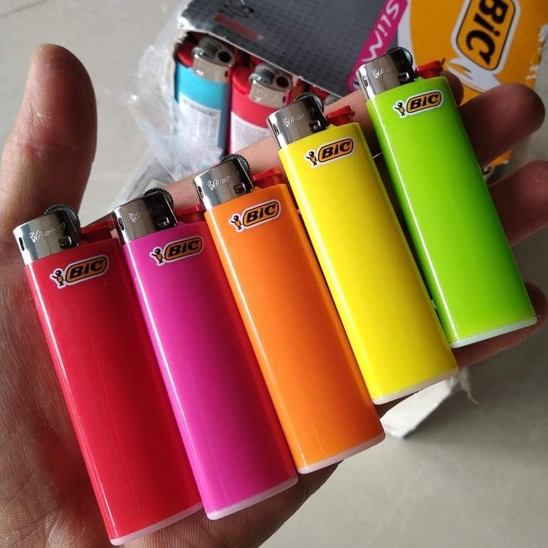 Combo 5 cái bật lửa Bic size trung Slim J3