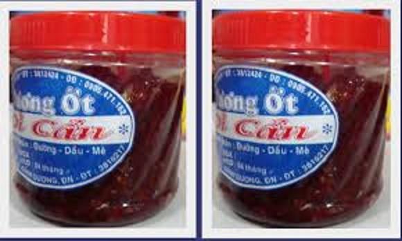 tương ớt Dì Cẩn Đà Nẵng (combo 4 hủ = 800gr)