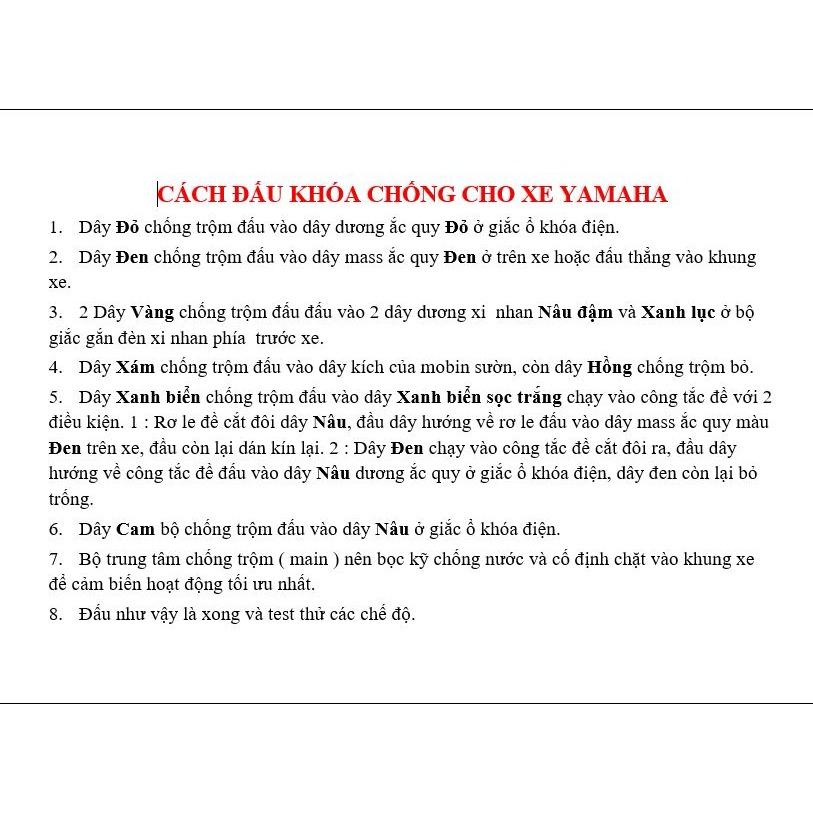Khóa chống trộm xe máy BM-666