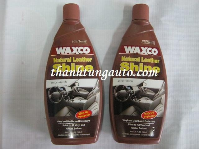 [Hỗ trợ lắp đặt khách Hà Nội] DUNG DỊCH DƯỠNG GHẾ DA WAXCO
