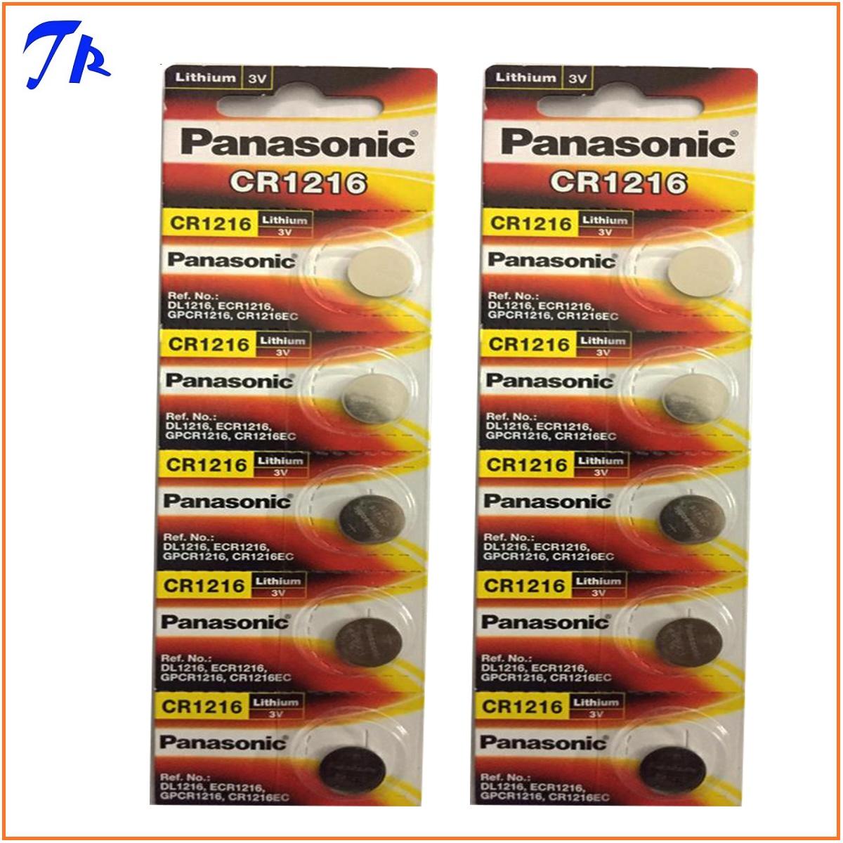 [HCM]Pin CR1216 Panasonic lithium 3v pin điều khiển remote