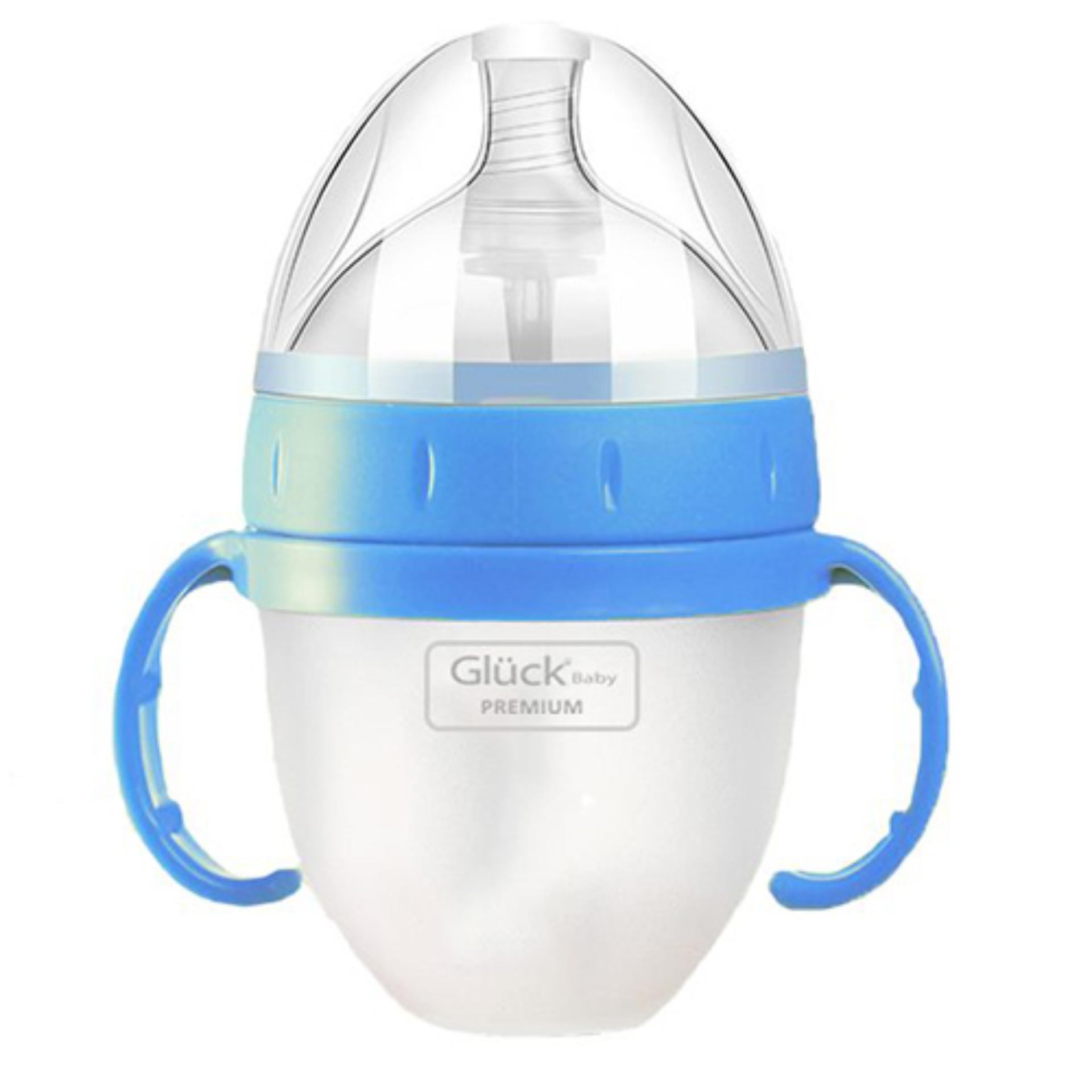 Bình sữa silicon siêu mềm Gluck Premium 150nl