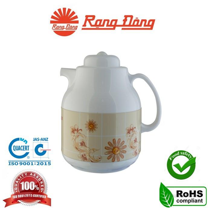 Bình trà giữ nhiệt Rạng Đông Cao Cấp RD-1055 TS 1 lít (trắng)