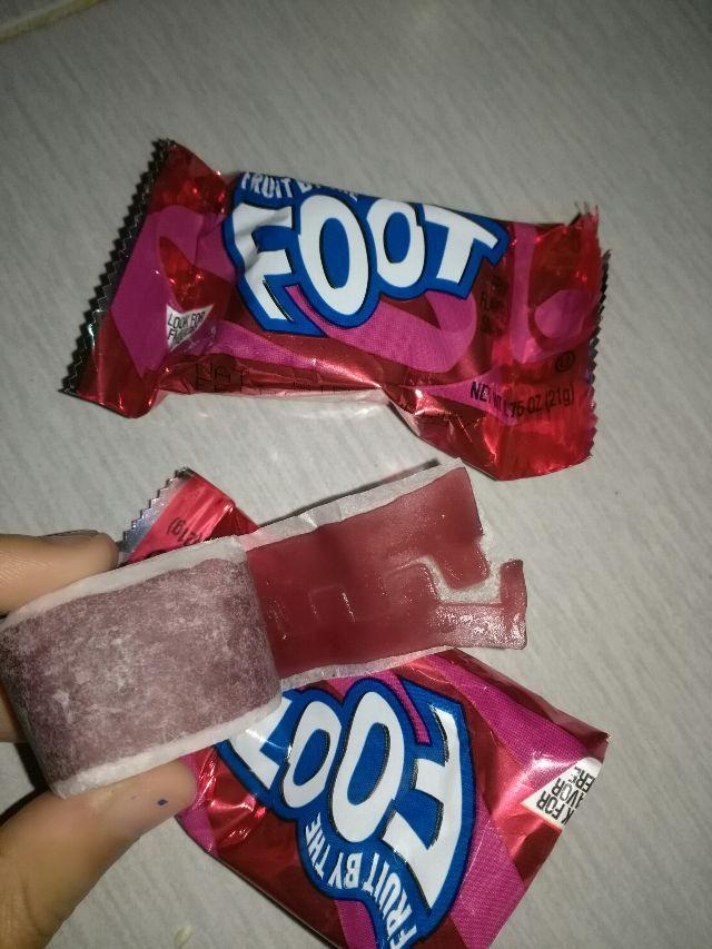 [COMBO 5 cuộn nhỏ]  Kẹo cuộn Foot vị Berry - Mỹ