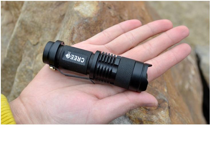 Đèn pin cực sáng SK68 (Tùy chọn pin)