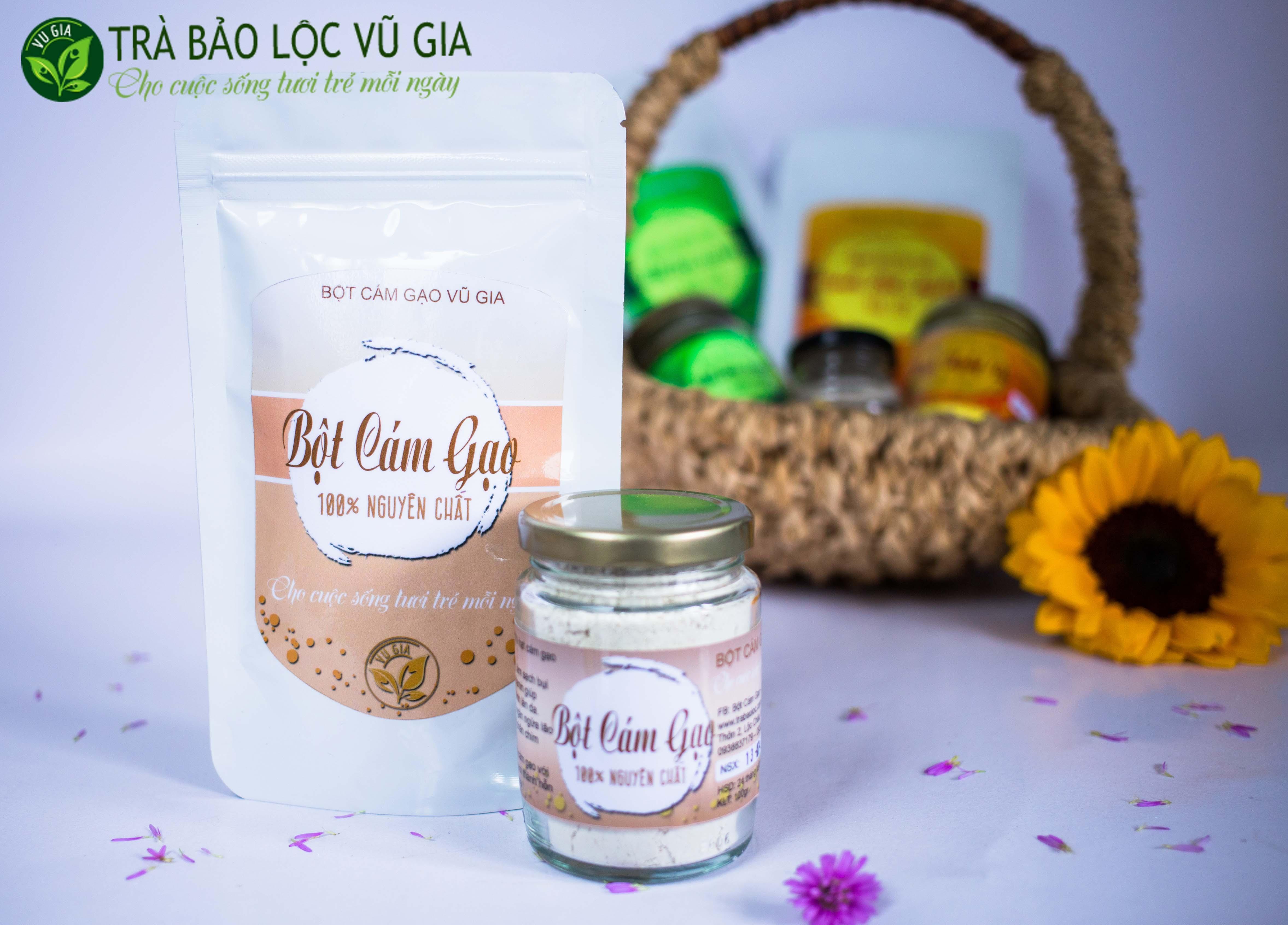 Combo 2 Bột Cám Gạo Loại Đắp Mặt (100g/hũ) [ Đã được kiểm nghiệm y tế ]
