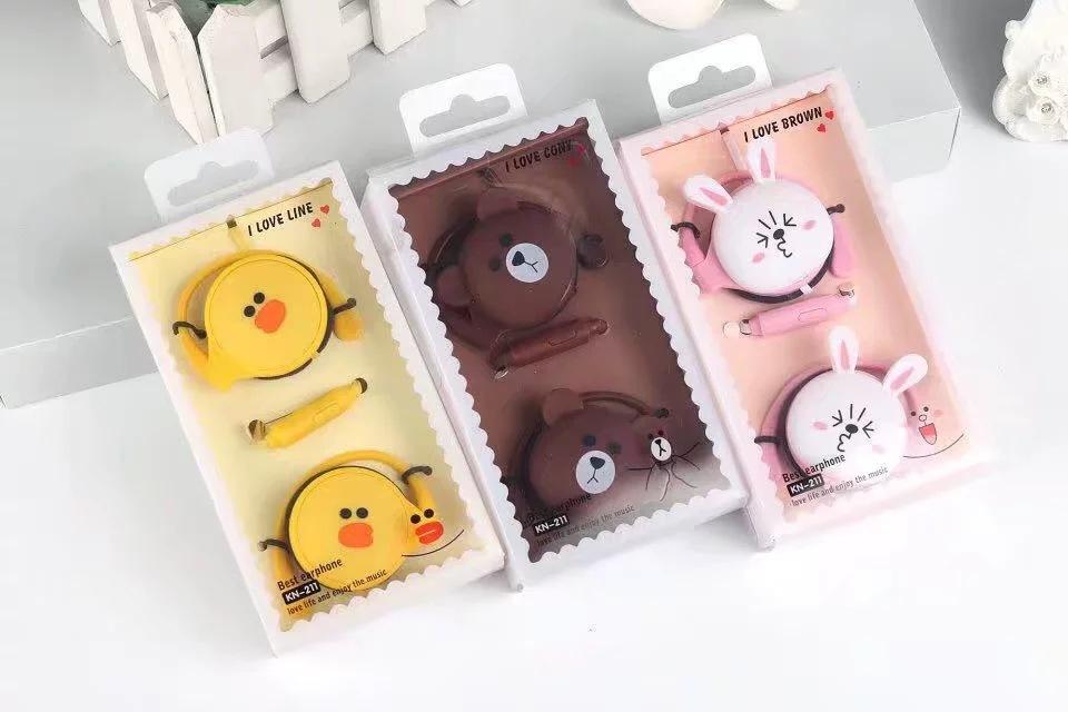 Tai nghe gấu thỏ vịt kute lạc lối