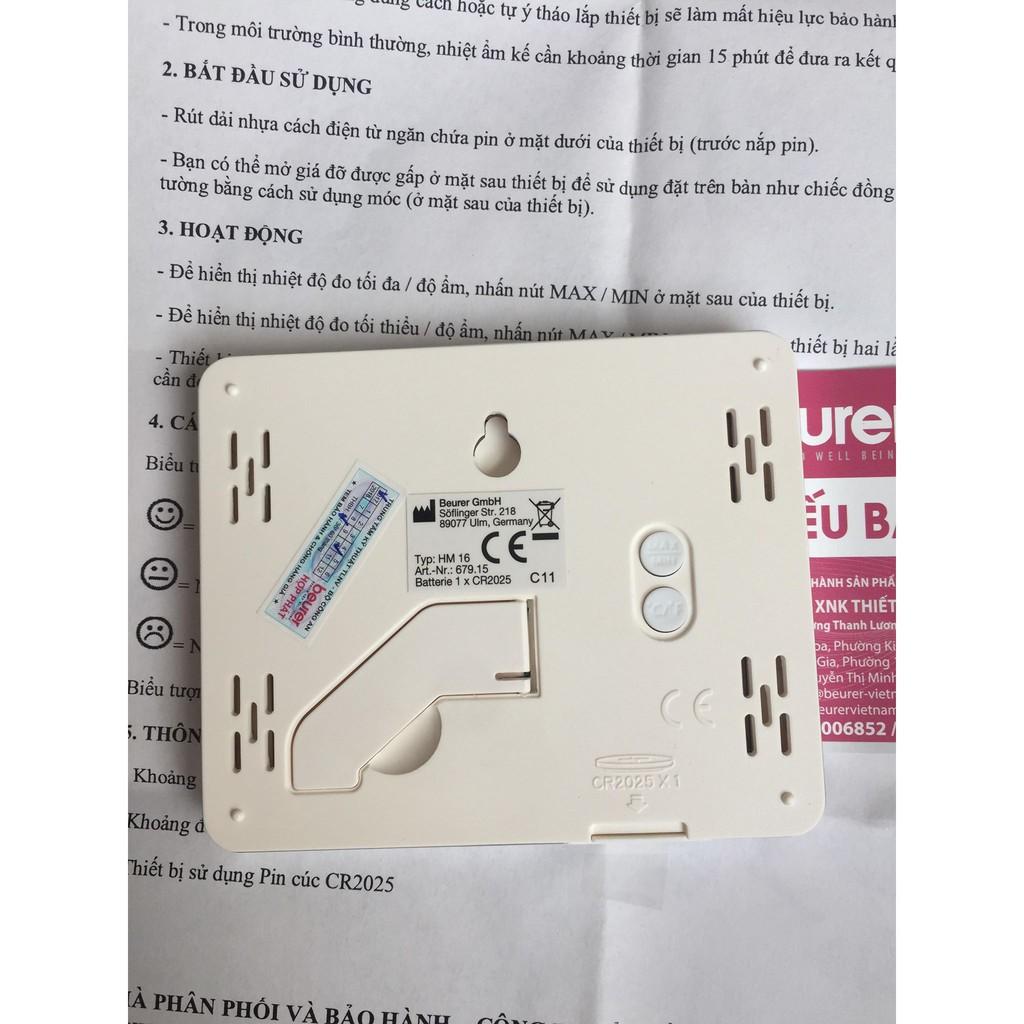 NHIỆT ẨM KẾ BEURER HM16