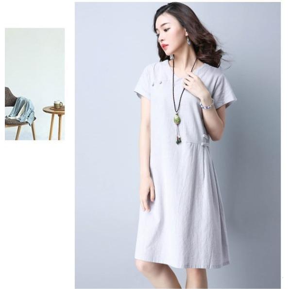 Đầm bầu công sở dáng suông