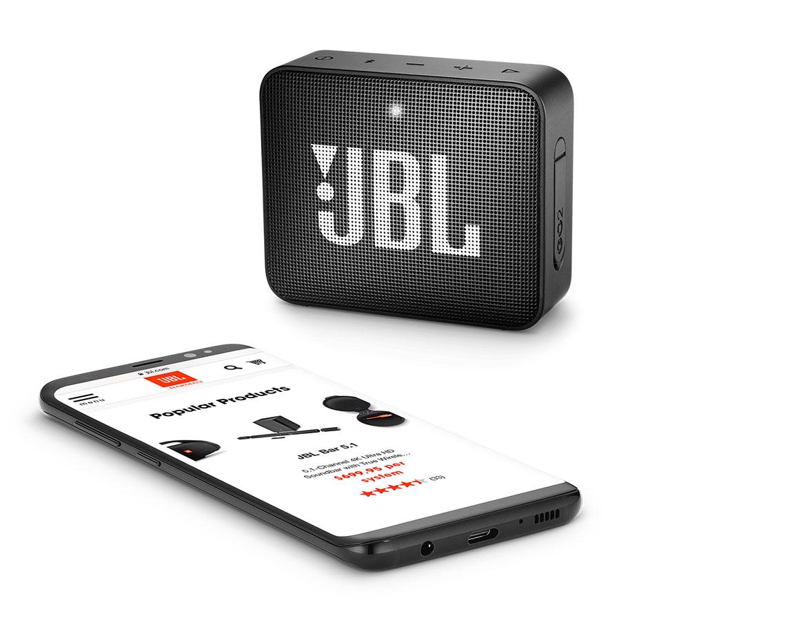 [HCM]Loa di động JBL GO 2 (Đen)