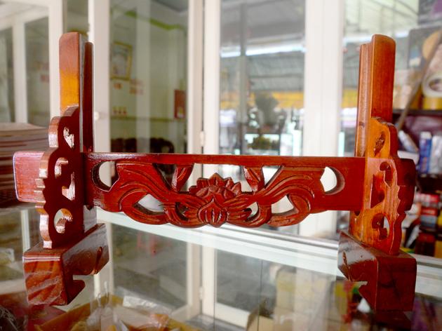 [HCM]Khung gỗ tăng giảm chạm khắc đặt hình thờ