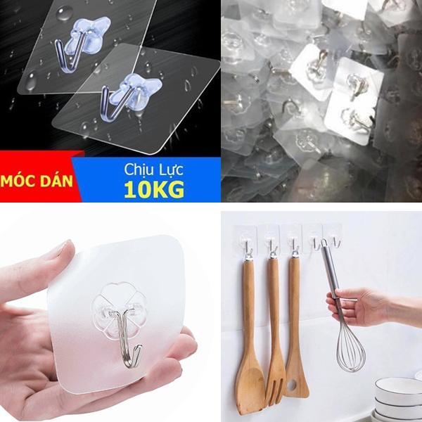 [HCM]Combo 5 móc treo tường hít siêu dính