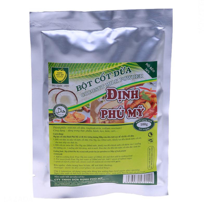 Bột cốt dừa định phú mỹ 100g