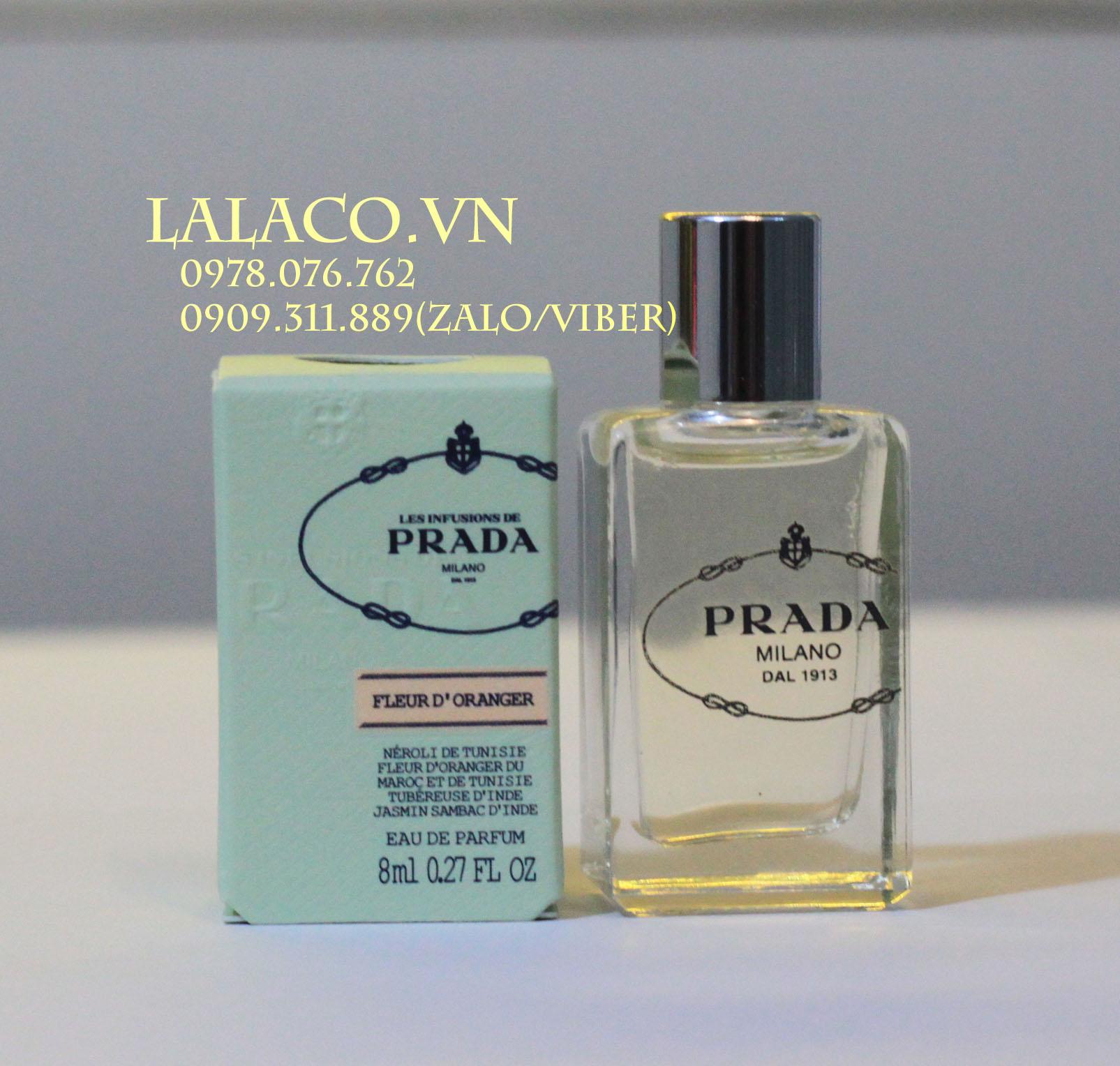 Nước hoa mini Prada Infusion de Fleur dOranger 8ml