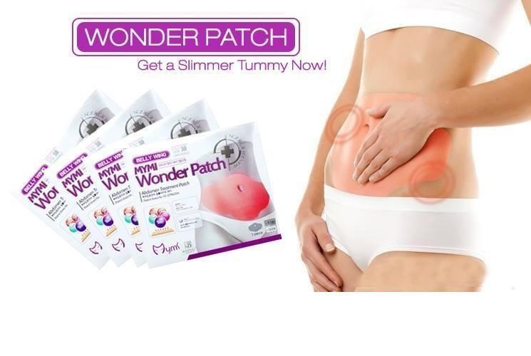 Miếng dán tan mỡ bụng Hàn Quốc MyMi Wonder Patch (Bộ 5 miếng)
